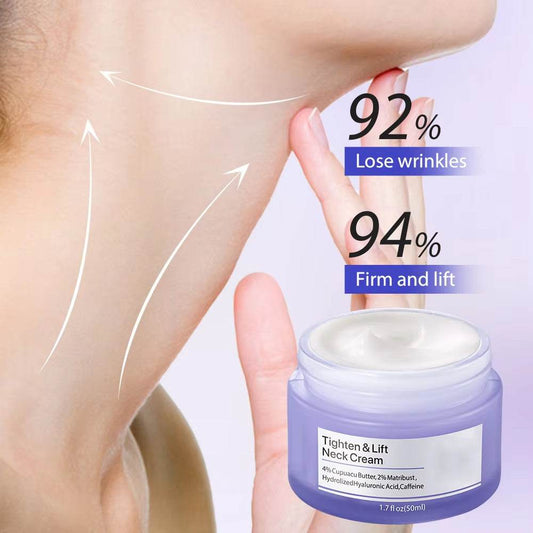Tighten Lift Neck Cream Lightens Fine Lines Brightens Firms Nourishes Neck Cream Lightening Smoothing Moisturizer Neck Cream - My Chroma Cart