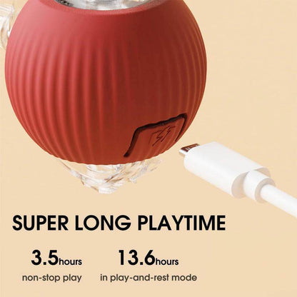 Interactive Cat Toy Ball: Automatically Rolling Electric Ball, Suitable for Indoor Cats/Dogs, Brings the Fun of Chasing Tails. Motion Sensing, Keeps Pets Busy and Enjoys Rich Sports Stimulation. Great Pet Gifts/Supplies. - My Chroma Cart