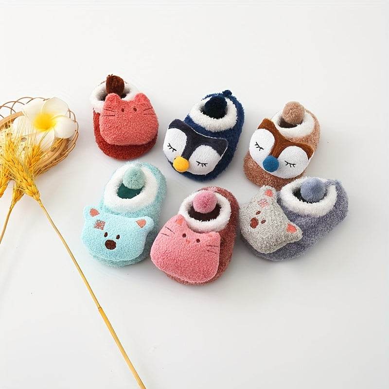 Girls Animal Cute Non-slip Socks - My Chroma Cart