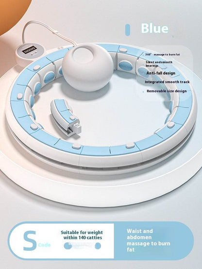 Intelligent Hula Hoop for Abdominal Compression Fitness and Fat Burning - My Chroma Cart