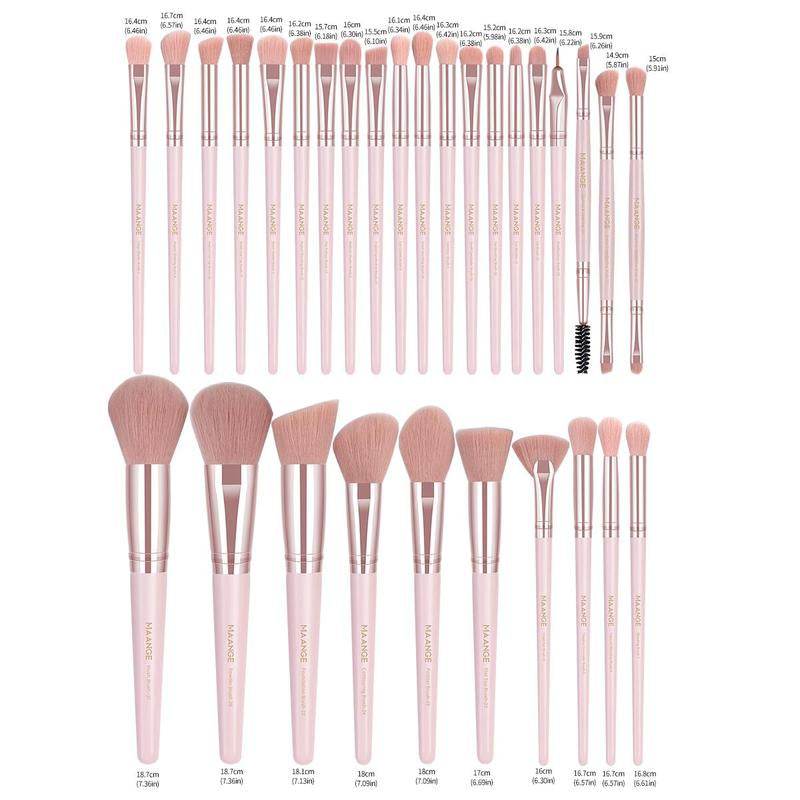 MAANGE Makeup Tool Set, 49Pcs/Set Soft Makeup Brushes, Beauty Sponge, Makeup Puffs, Face Wash Puff, Brush Cleansing Mat & Makeup Storage Bag, Makeup Tool Kit, Makeup Brush Full Set, Makeup Sponges, Cosmetic Tool - My Chroma Cart