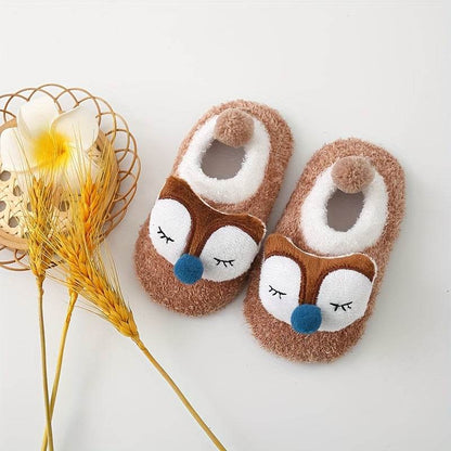 Girls Animal Cute Non-slip Socks - My Chroma Cart
