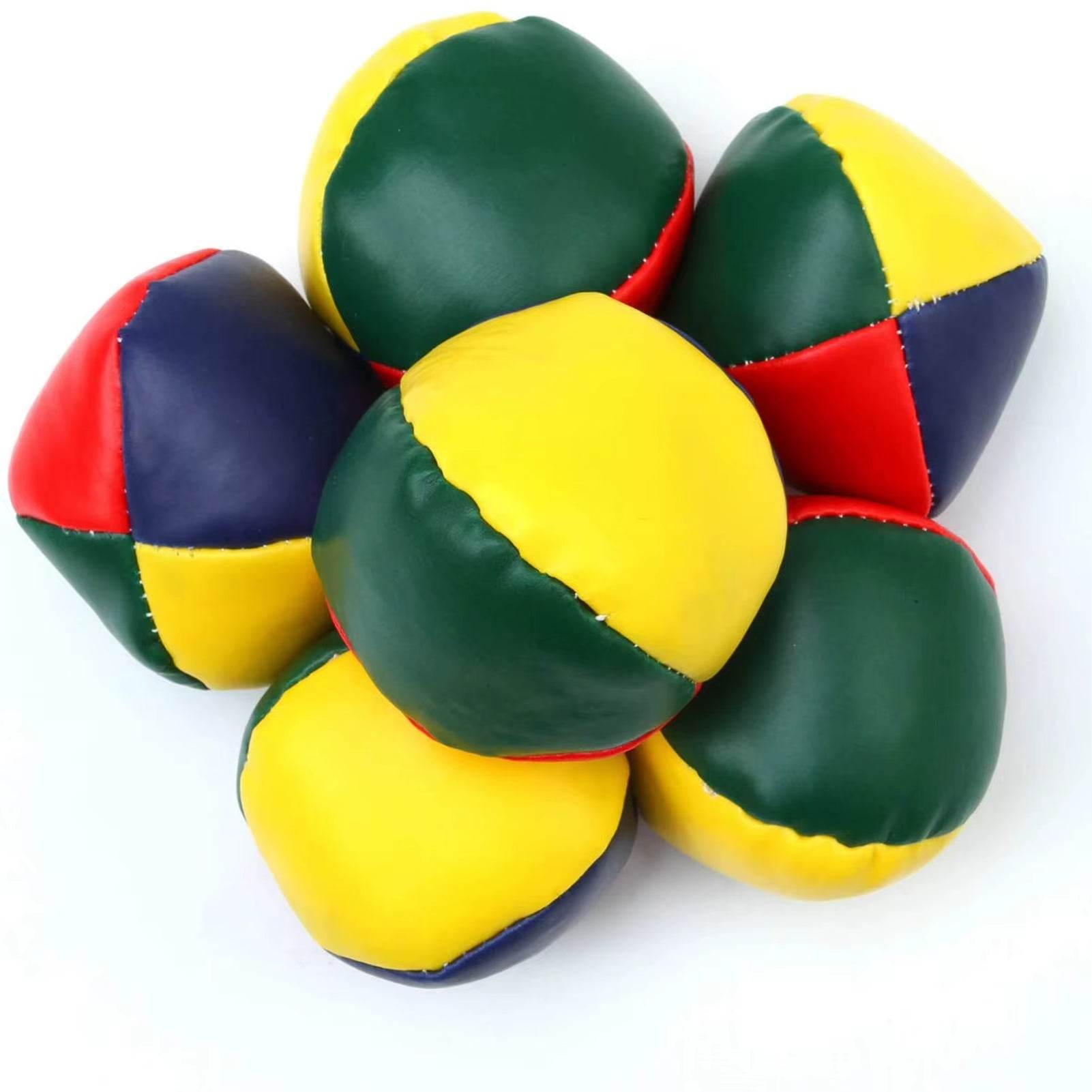 6PCS Smooth Durable Juggle Ball Juggling Balls Set for Beginners Learn to Juggle Beginner Kit Circus Children Kids Outdoor Toy - My Chroma Cart
