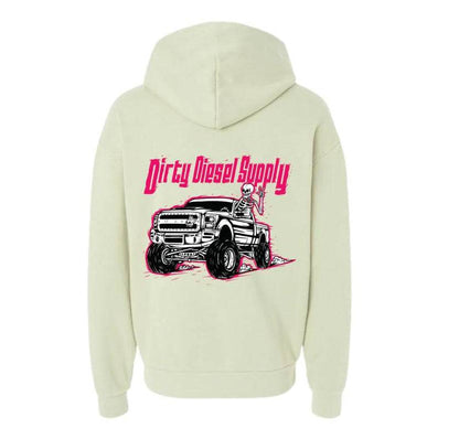 Dirty Diesel Supply 2011-2016 Ford F250 6.7 Red Powerstroke Hooded Sweatshirt - My Chroma Cart