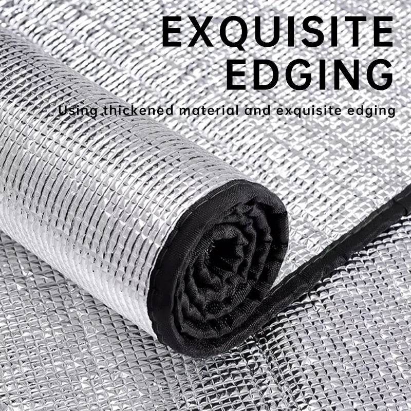 Outdoor Picnic Moisture-Proof Pad Double-Sided Thick Aluminum Film Waterproof Beach Mat Portable Tent Floor Mat Camping Mat - My Chroma Cart