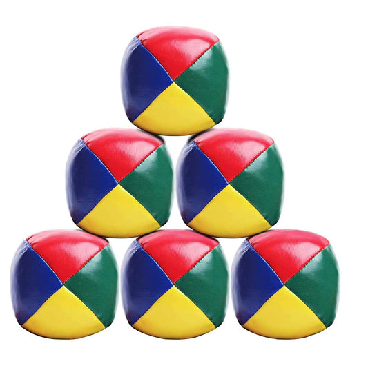 6PCS Smooth Durable Juggle Ball Juggling Balls Set for Beginners Learn to Juggle Beginner Kit Circus Children Kids Outdoor Toy - My Chroma Cart