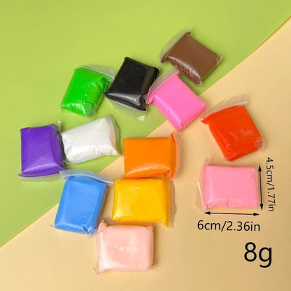 12/24/50 Color Air Dry Clay Set, Ultra Light Clay with Sculpting Tools, DIY Handicrafts - My Chroma Cart