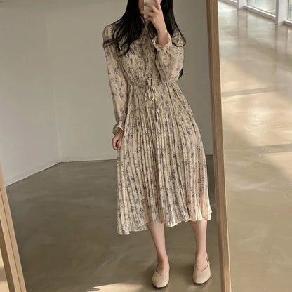 Women’s Floral Puff Sleeve Dress