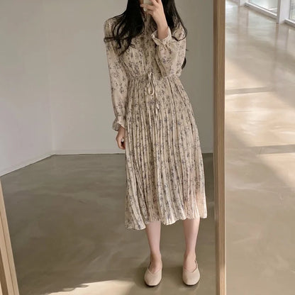 Women’s Floral Puff Sleeve Dress