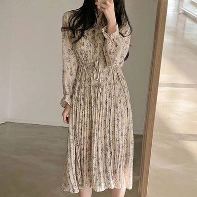 Women’s Floral Puff Sleeve Dress