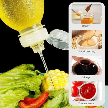 Plastic Oil Bottle Squeeze Condiment BBQ Dispenser