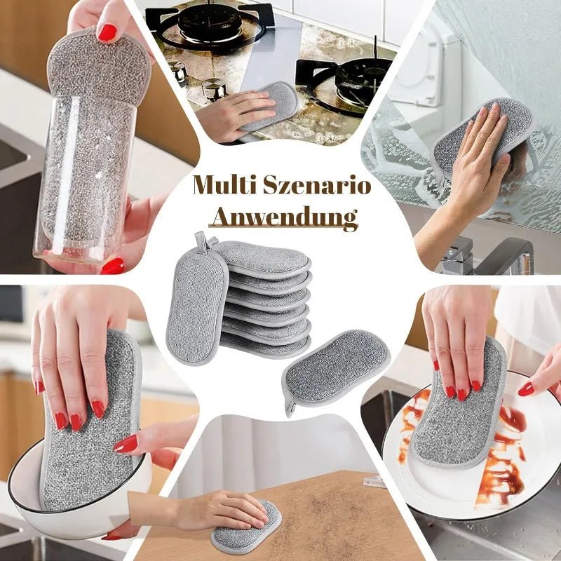 Double-Sided Cleaning Sponge
