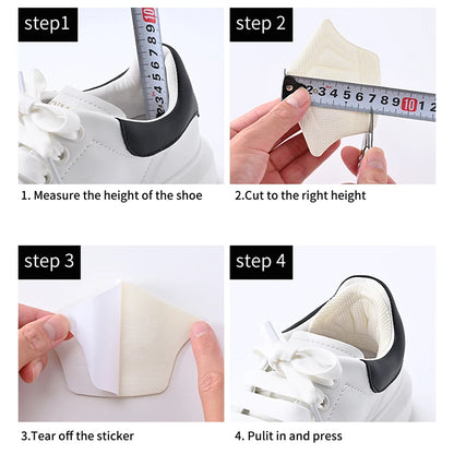 3 Pair Heel Cushion Insoles