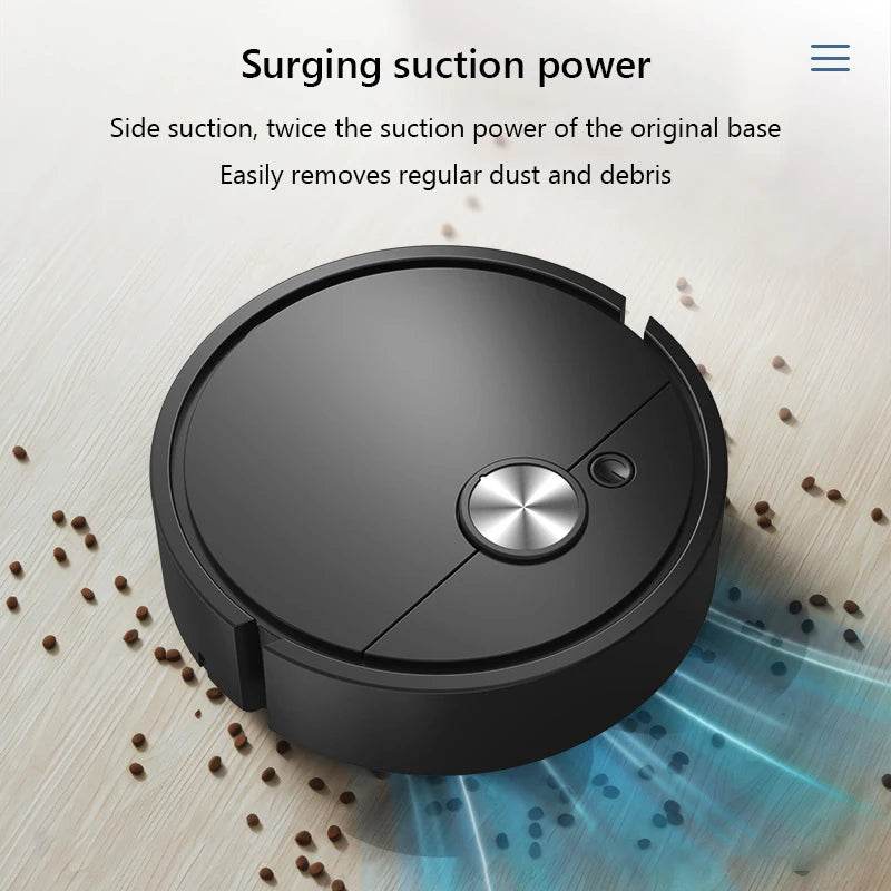Sweeping Robot Vacuum Cleaner Mopping 3 In 1 Smart Wireless Dragging Cleaning Sweep Floor for Home Office Hair Stubborn Dirt - My Chroma Cart