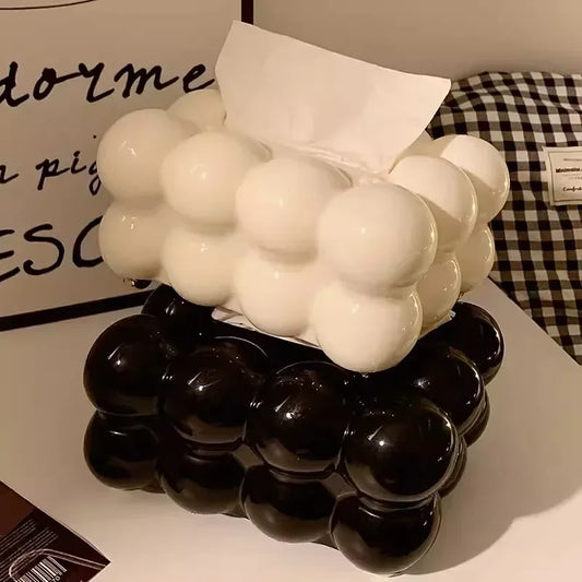 Cute Cloud Design Tissue Box Organizer for Home