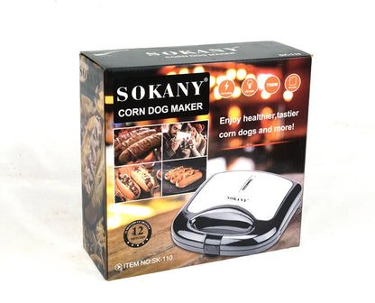6-Hole Hot Dog Maker Breakfast Machine