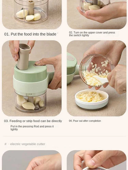 4-in-1 Electric Vegetable Cutter