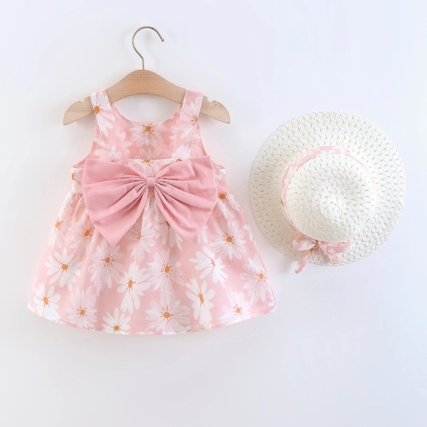 Girls Summer Floral Princess Dress
