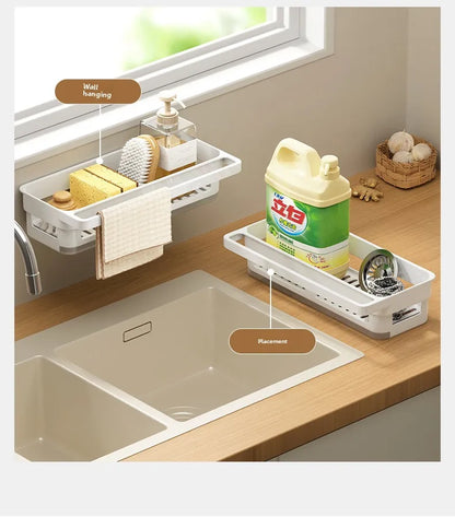 Sink Sponge Holder with Drainage Tray