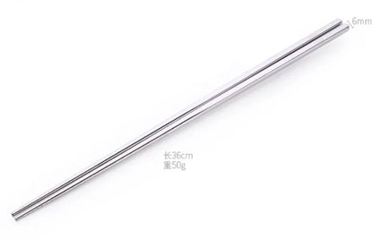 304 Stainless Steel Extra Long Chopsticks