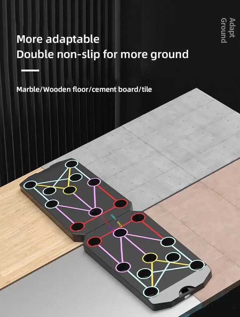 Folding Push-Up Board Trainer