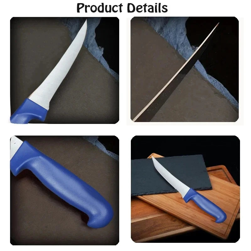 Pro Stainless Steel Boning Knife Cleaver