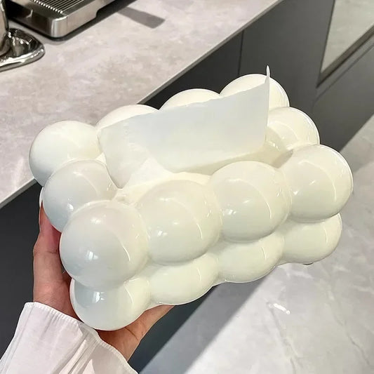 Cute Cloud Design Tissue Box Organizer for Home
