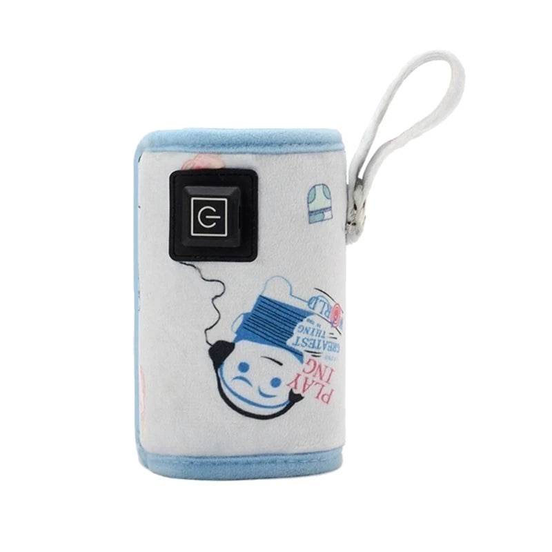 USB Milk Bottle Warmer Infant Bottle Portable Heat Keeper Formula Milk Travel Heating Sleeve for Baby Nursing Bottles - My Chroma Cart