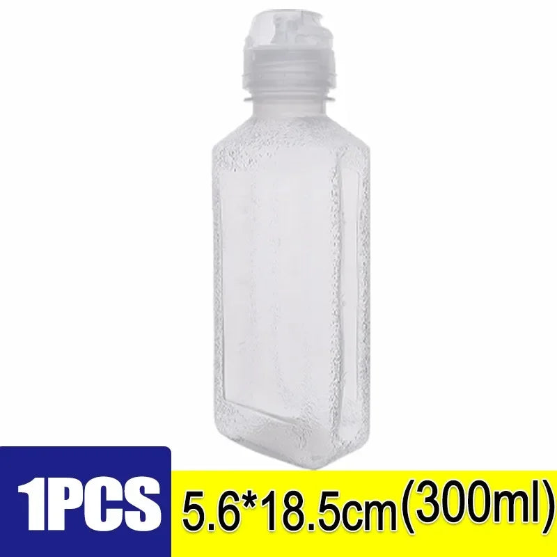 Plastic Oil Bottle Squeeze Condiment BBQ Dispenser