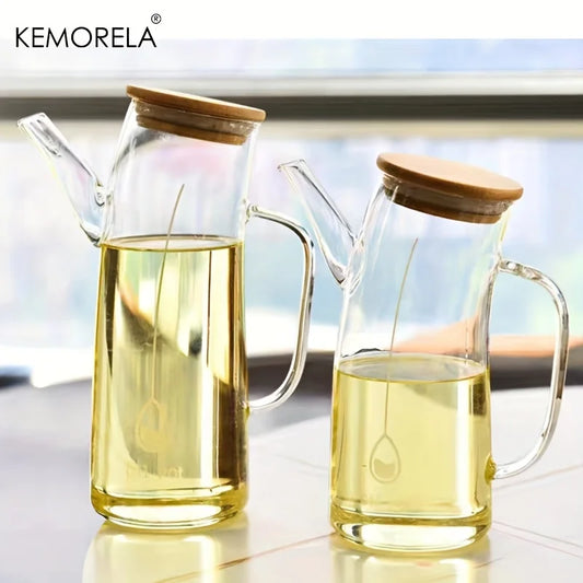 KEMORELA Leakproof Glass Oil Dispenser
