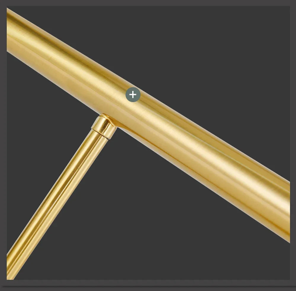 Nordic Gold LED Chandelier Dining Light