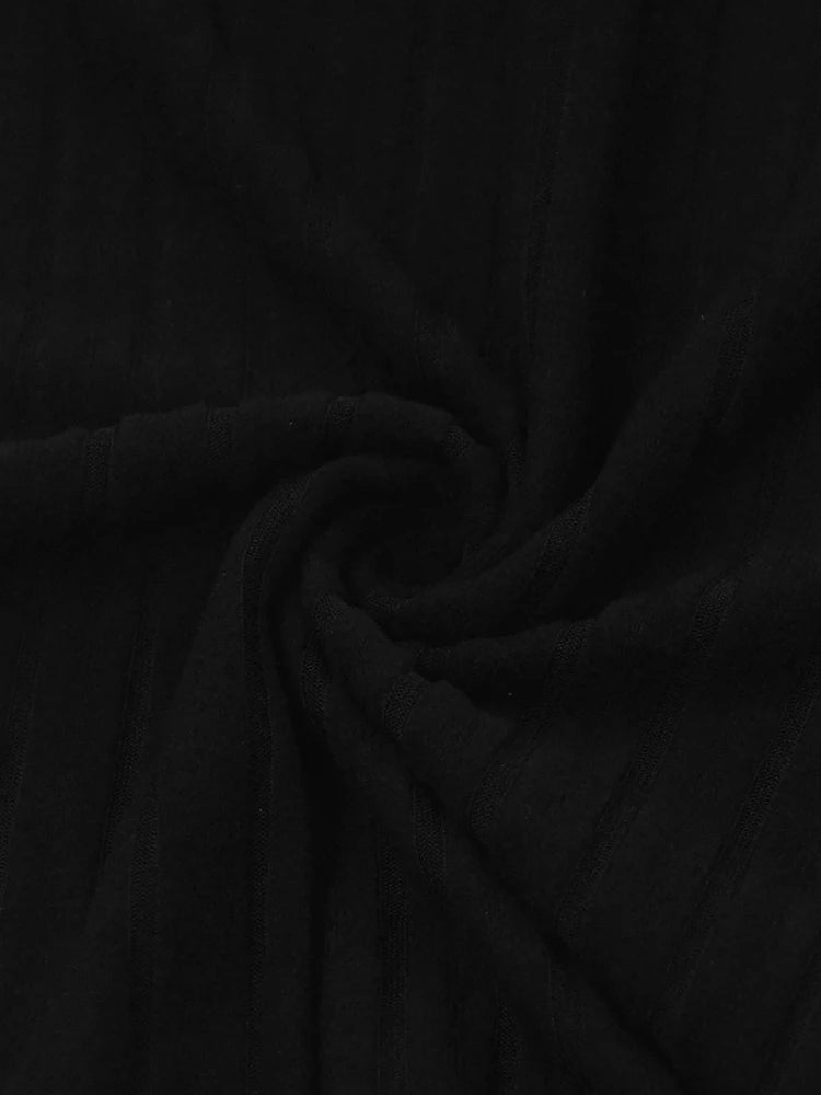 Women’s Solid Turtleneck Mini Dress