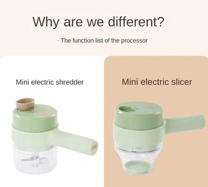 4-in-1 Electric Vegetable Cutter