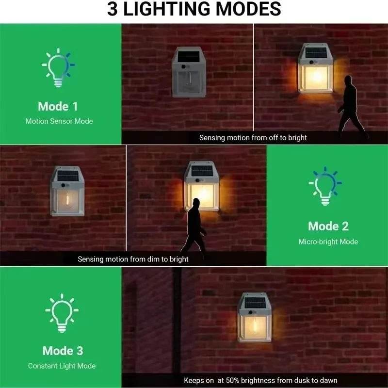 Powerful Outdoor Solar LED Street Light Waterproof Solar Lamp Garden Yard Pathway Wall Decoration External Lighting Fixture - My Chroma Cart