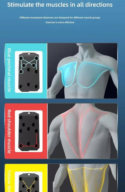 Folding Push-Up Board Trainer
