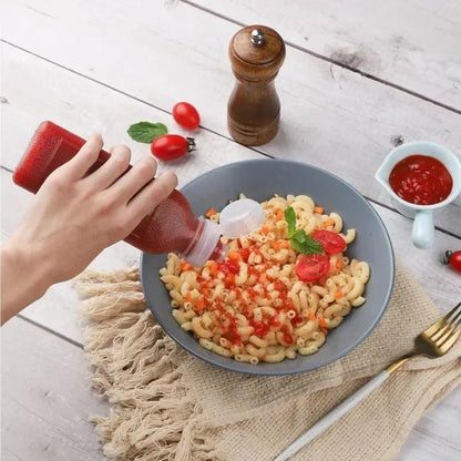 Plastic Oil Bottle Squeeze Condiment BBQ Dispenser