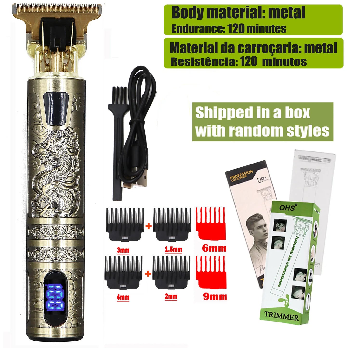 T9 Hair Clipper & Beard Trimmer