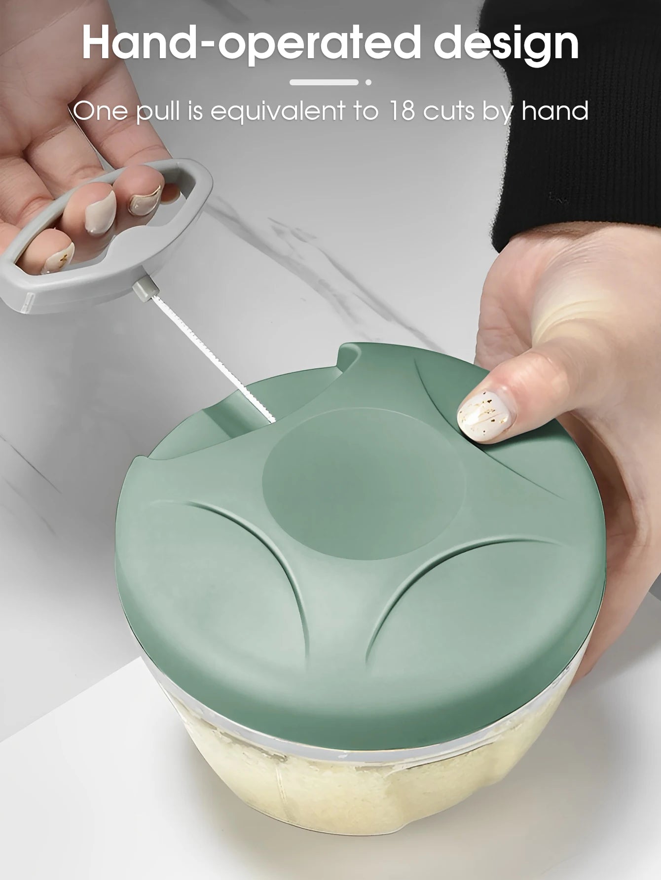500ml Manual Garlic & Ginger Grinder