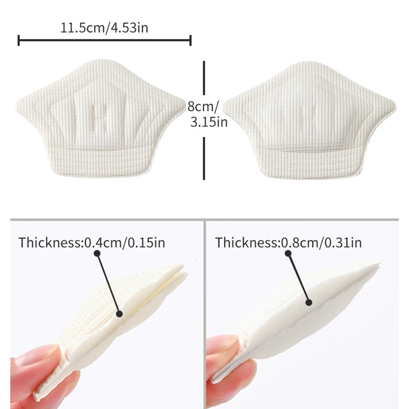 3 Pair Heel Cushion Insoles