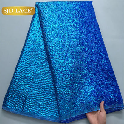 African Brocade Lace Fabric – 5 Yards
