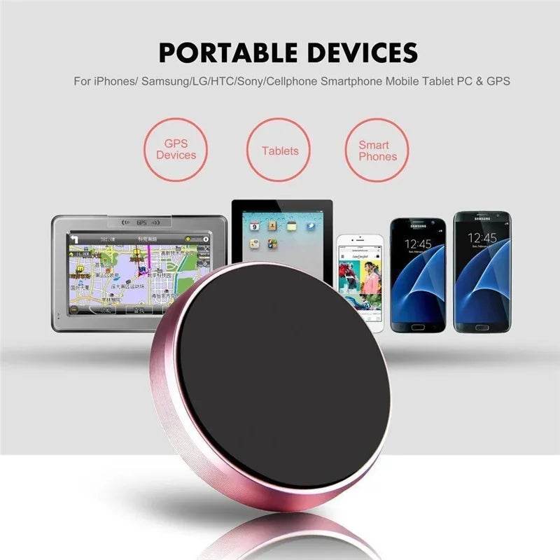 Magnetic Phone Car Holder Stand Universal Magnetic Mount Bracket Stick on Car Dashboard Wall for iPhone Samsung Xiaomi Huawei - My Chroma Cart