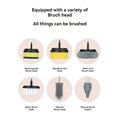 5-in-1 Electric Cleaning Brush for Kitchen