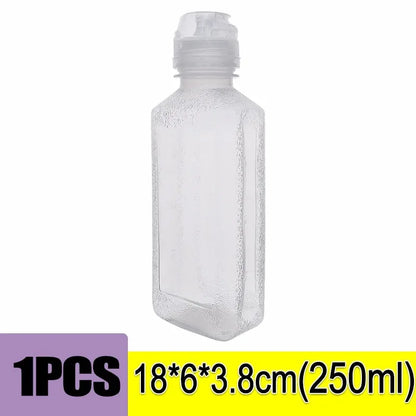 Plastic Oil Bottle Squeeze Condiment BBQ Dispenser