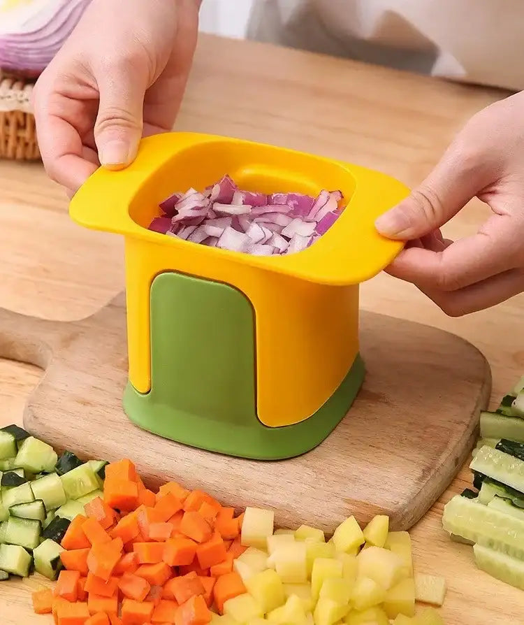 Magic Vegetable Shredder Multi-Functional Garlic Press, Onion Dicer & Potato Slicer Effortless Kitchen Helper