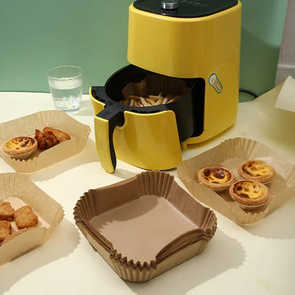 50pcs Disposable Air Fryer Paper Liners