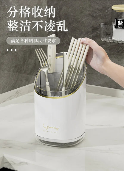 Luxury Chopsticks Storage Box Organizer