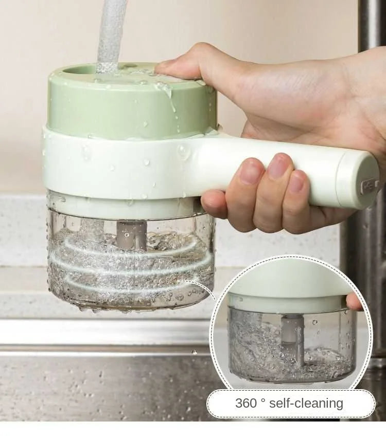 4-in-1 Electric Vegetable Cutter