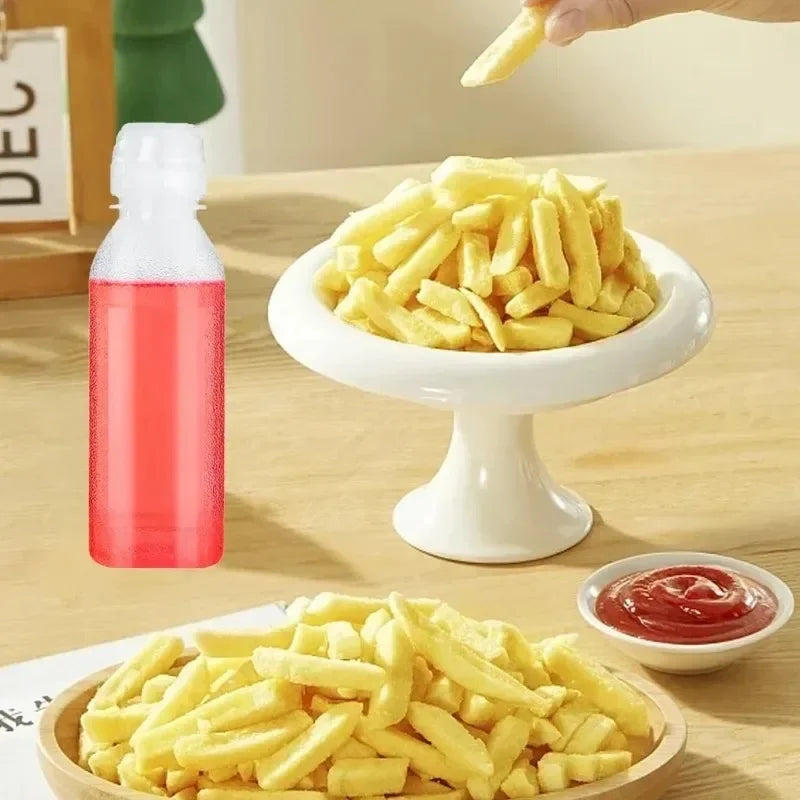 Plastic Oil Bottle Squeeze Condiment BBQ Dispenser