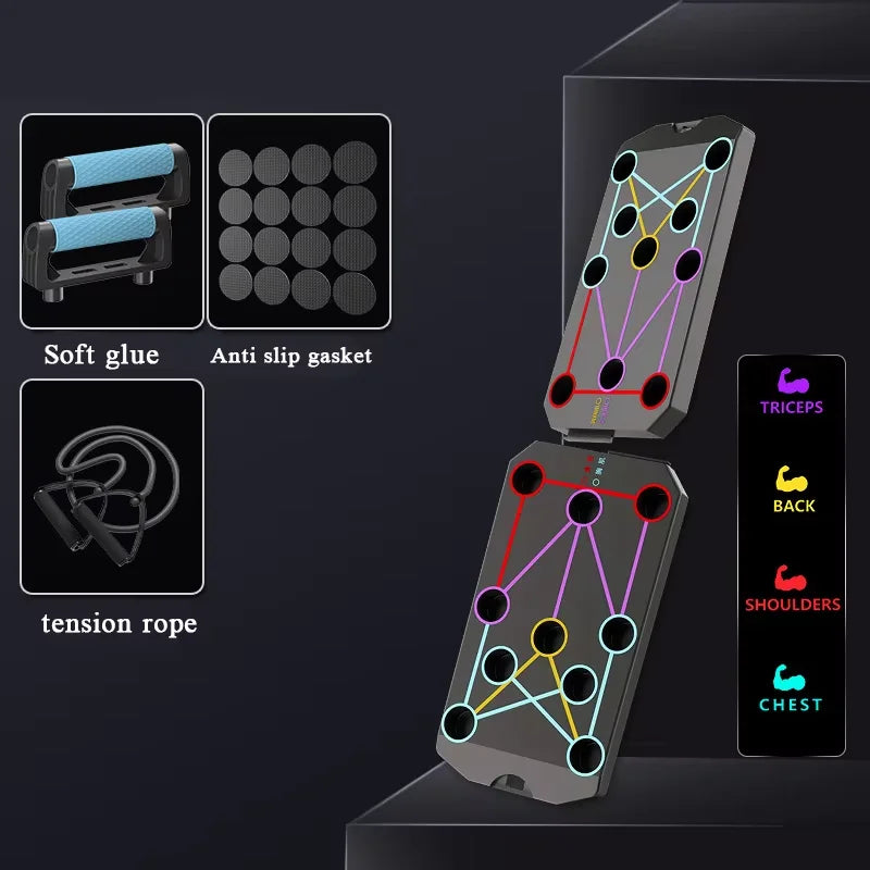 Folding Push-Up Board Trainer