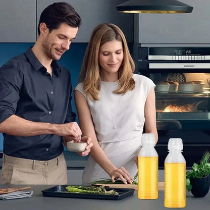 Plastic Oil Bottle Squeeze Condiment BBQ Dispenser